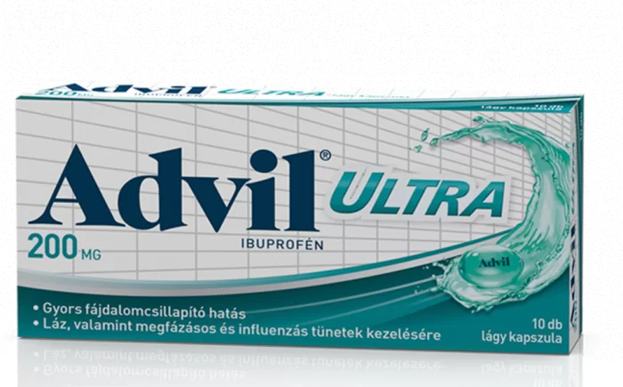 Teszt projekt - Advil ultra lágy kapszula  10x